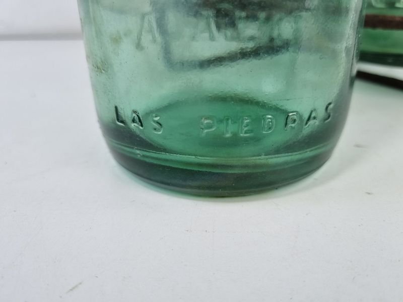 Botellas de Leche Antiguas con Soporte - imagen 5