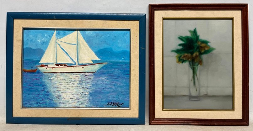 Lote anterior: Dos cuadros de arte oleo sobre lienzo
