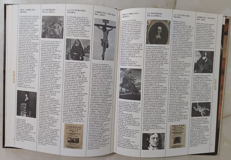 Libro: Los genios de la pintura: ZURBARAN. Edición en tapa dura - imagen 2