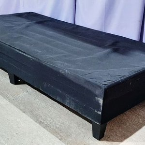 Box de Sommier de 1 Plaza Negro - imagen 2