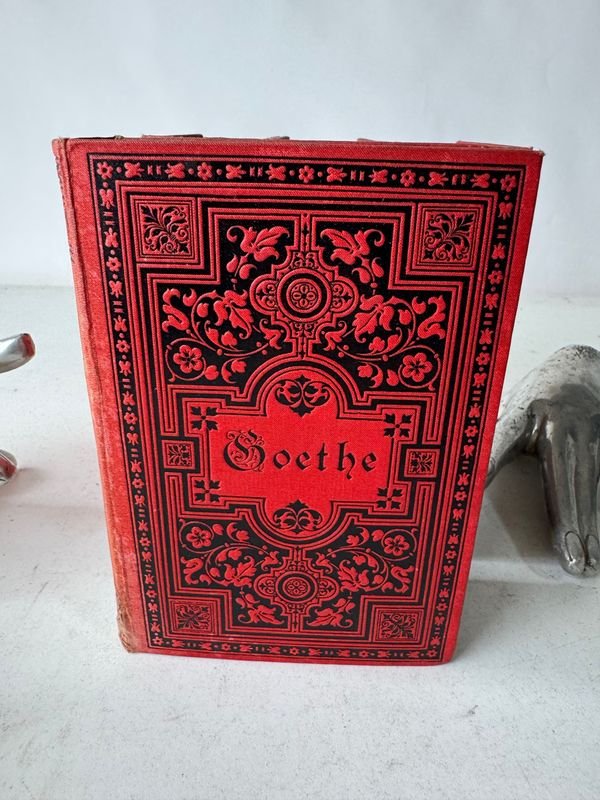 Cuatro Tomos de las Obras de Goethe por Johann Wolfgang von Goethe - Edición R. Warichauer Verlag - Berlin - imagen 2