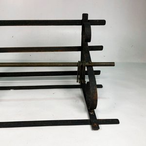 Repisa Metálica con Ganchos Estilo Vintage - imagen 3