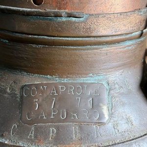 Tarro de Leche CONAPROLE CAPURRO de Cobre con Candado - imagen 3