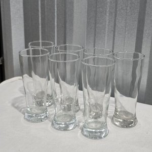 Juego de 6 Vasos Altos de Vidrio Transparente - imagen 3