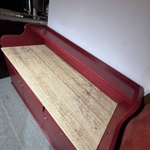 Mostrador de Servicio para Restaurante con Tapa de Mármol - imagen 3