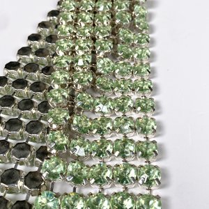 Cinto de dama con strass y anillo cabeza de felino - imagen 5