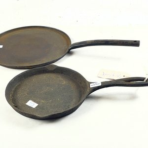 Dos sartenes en hierro 19 y 25 cm - imagen 1