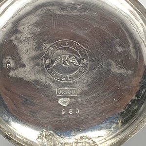 Reloj de Bolsillo Longines de Plata Funciona - imagen 4