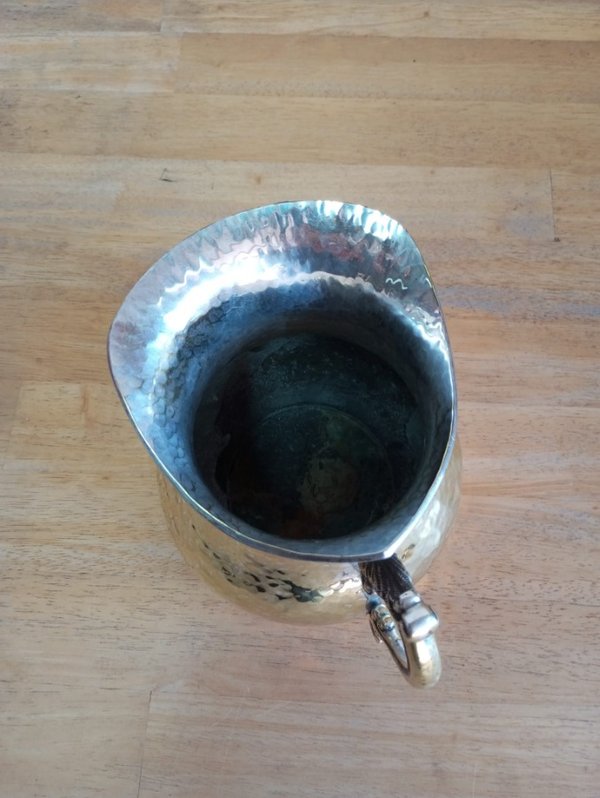 Jarra pulida de 18 cm de alto, una reliquia bronceada - imagen 7