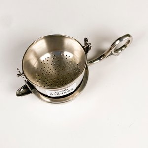 Colador de té antiguo de metal Eberle - imagen 3