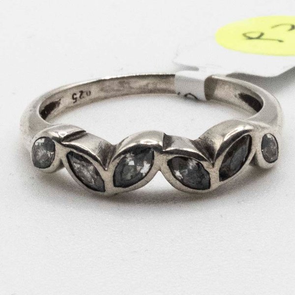 Anillo de Plata con Circonias - imagen 1