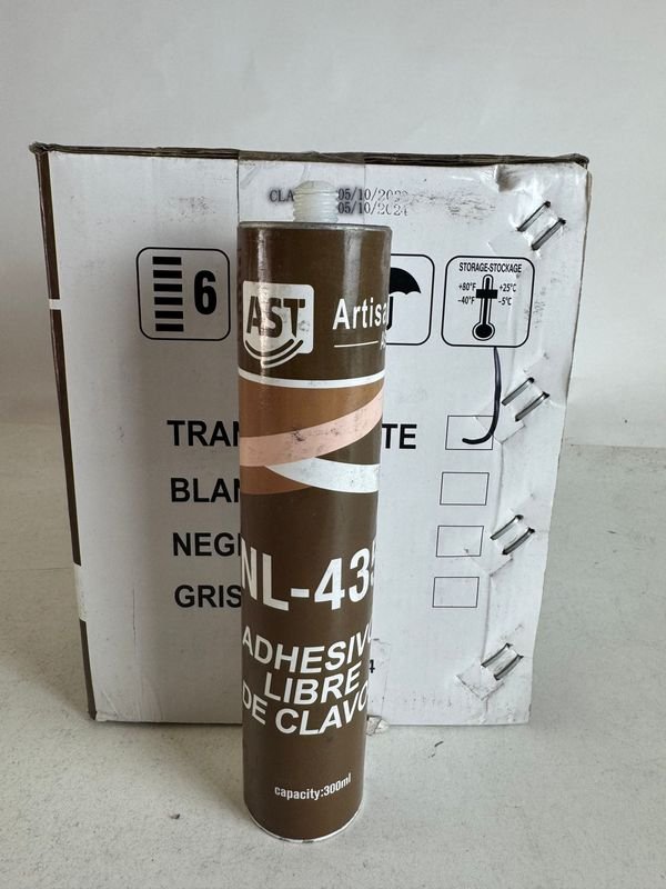 Adhesivo libre de clavos transparente - imagen 3