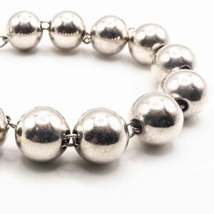 Pulsera Rosario de Plata 925 con Dije Virgen Milagrosa - imagen 2