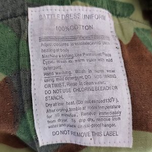 Pantalón Militar Camuflado Woodland Ripstop Talle Grande - imagen 4