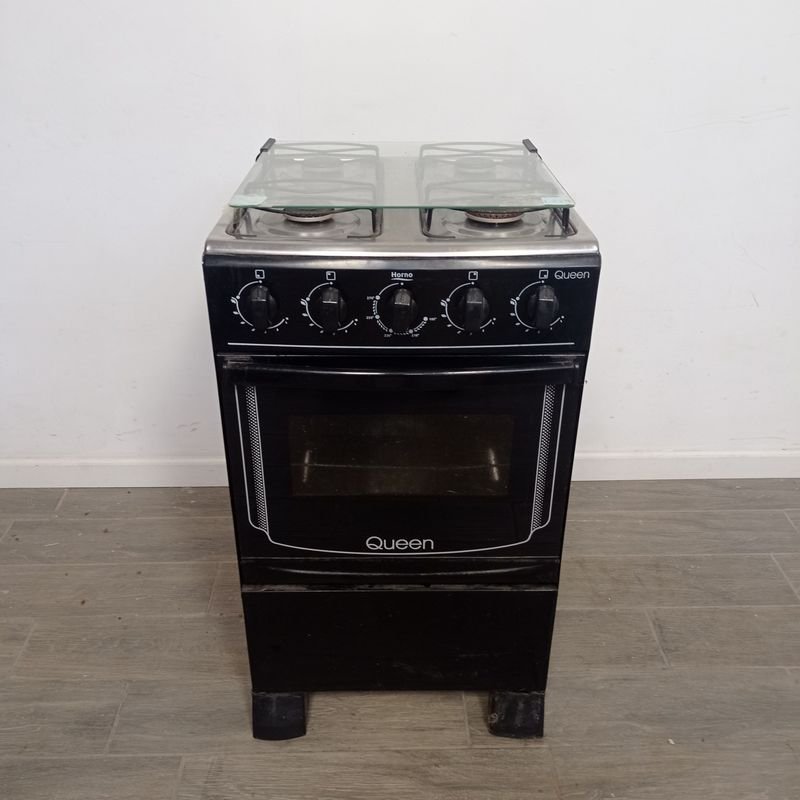 Cocina de 4 hornallas marca Queen, en buen estado general - imagen 2