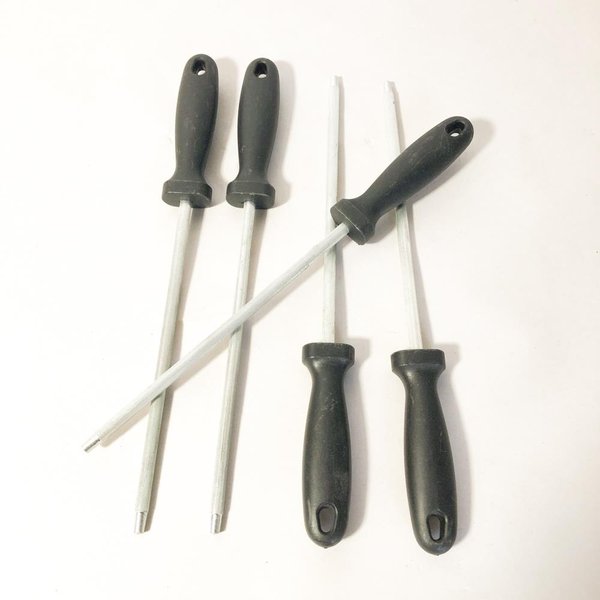 Set de 5 Chairas para Cuchillos con Mango Negro - imagen 1