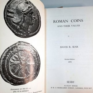 Libro "Roman Coins and Their Values" de David R. Sear, Edición Revisada (1970) - imagen 3
