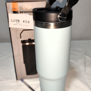 Vaso Térmico de Acero Inoxidable 900ml con Tapa, Nuevo en Caja - imagen 1