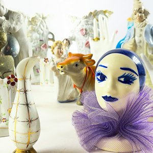 Muestrario de Figuras Decorativas, Floreros y Anillos - imagen 3