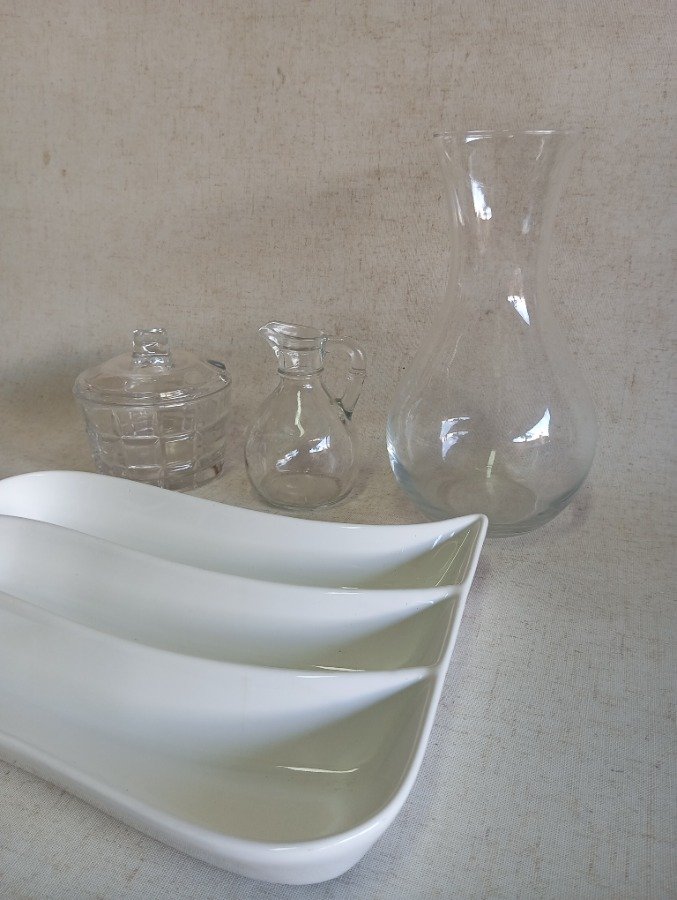 Set de vidrio para decoración y uso - imagen 4