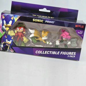 Lote siguiente: Set de 3 Figuras Coleccionables Sonic Prime de Netflix