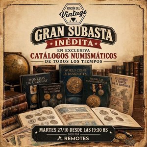 Gran Subasta Inédita de Catálogos Numismáticos y Monedas - imagen 2