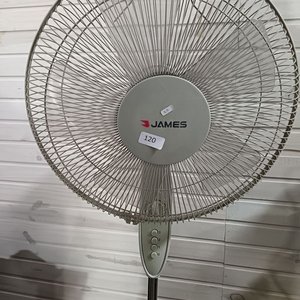 Ventilador de Pie James Plateado - imagen 3