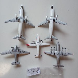 Lote de 5 Aviones a Escala 1/500 Herpa - LOT Polish Airlines - imagen 5