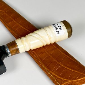 Cuchillo hoja de acero 21 cm, con vaina - imagen 4