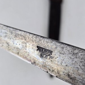 Cuchillo Criollo Solingen con Mango de Platería Criolla y Vaina - imagen 2