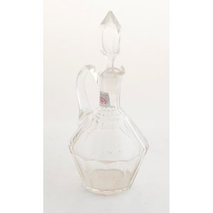 Jarra de Cristal Hialino con Tapa y Asa - 30cm - imagen 2