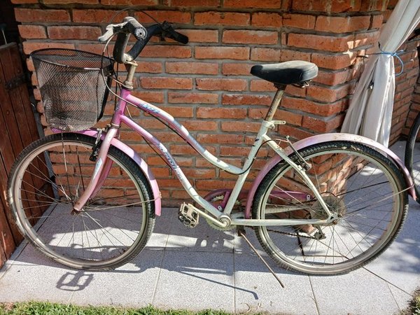 Bicicleta Ondina Rosada de Dama con Cambios