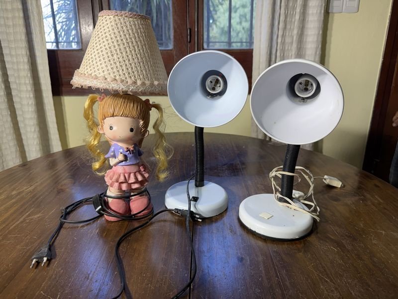 Lote de 3 Lámparas de Mesa: Modernas y Decorativa Infantil
