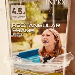 Piscina Inflable Intex Rectangular Frame Set 4.5m - imagen 3
