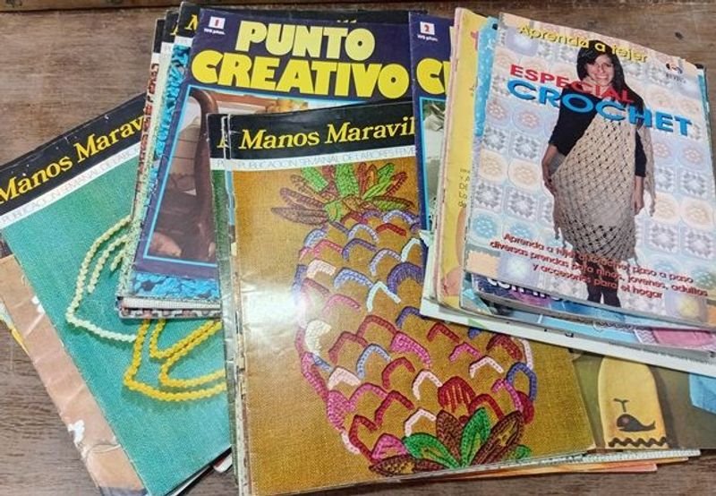 Lote de fascículos coleccionables de Tejido y Crochet - imagen 2