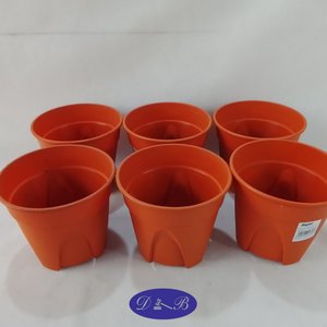 Lote anterior: Set de 6 Macetas Plásticas Naranja 14 cm