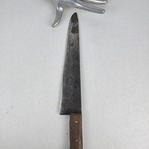 Cuchilla de Acero Solingen Guazu Bira con Mango de Madera - imagen 1