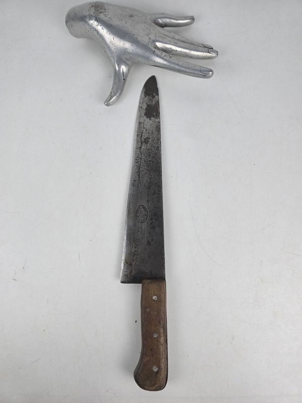 Cuchilla de Acero Solingen Guazu Bira con Mango de Madera