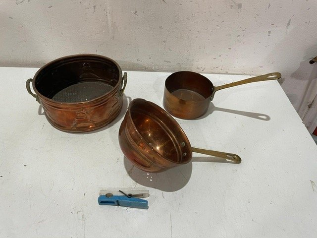 Lote anterior: Copperware Set en Cobre - Ollita, Cacerolita y Colador