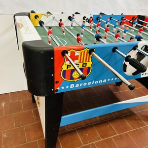 Futbolito Estructura Madera Real Madrid vs Barcelona - imagen 4