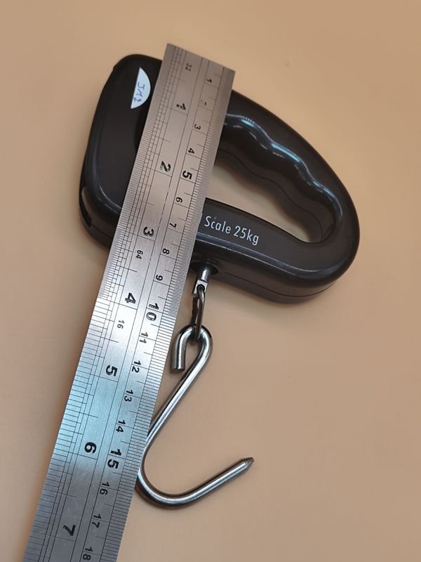 Balanza de pesca digital con capacidad de 25 kg - imagen 9