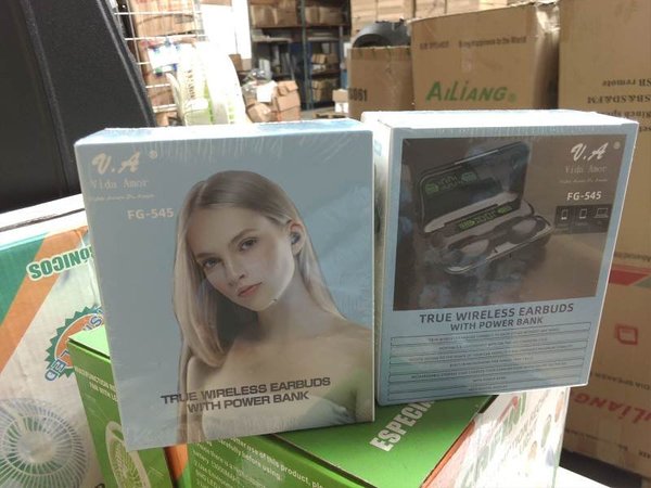 Auriculares Inalámbricos True Wireless con Power Bank V.A FG-545