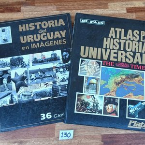 Lote siguiente: Colección "Historia del Uruguay en Imágenes" y "Atlas de la Historia Universal" El País