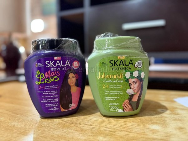 Set de 2 Cremas de Tratamiento Skala Botánica y Mais Lisos