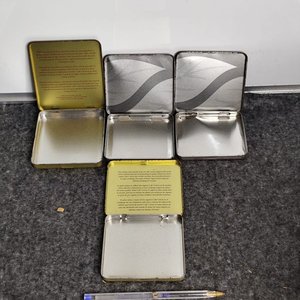 Lote de 4 Cigarreras Antiguas "Café Crème" y "Clubmaster" - imagen 2