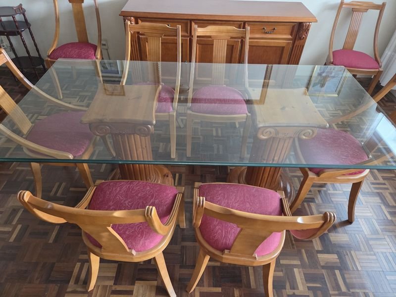 Excepcional juego de comedor para 8 personas origen Europeo - imagen 2