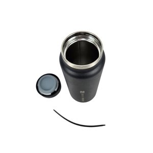 Botella Térmica Boca Ancha Negra 739mL Quechua - imagen 2