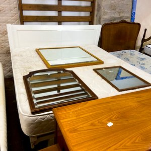 Cómoda de madera con 6 cajones y espejo - imagen 2