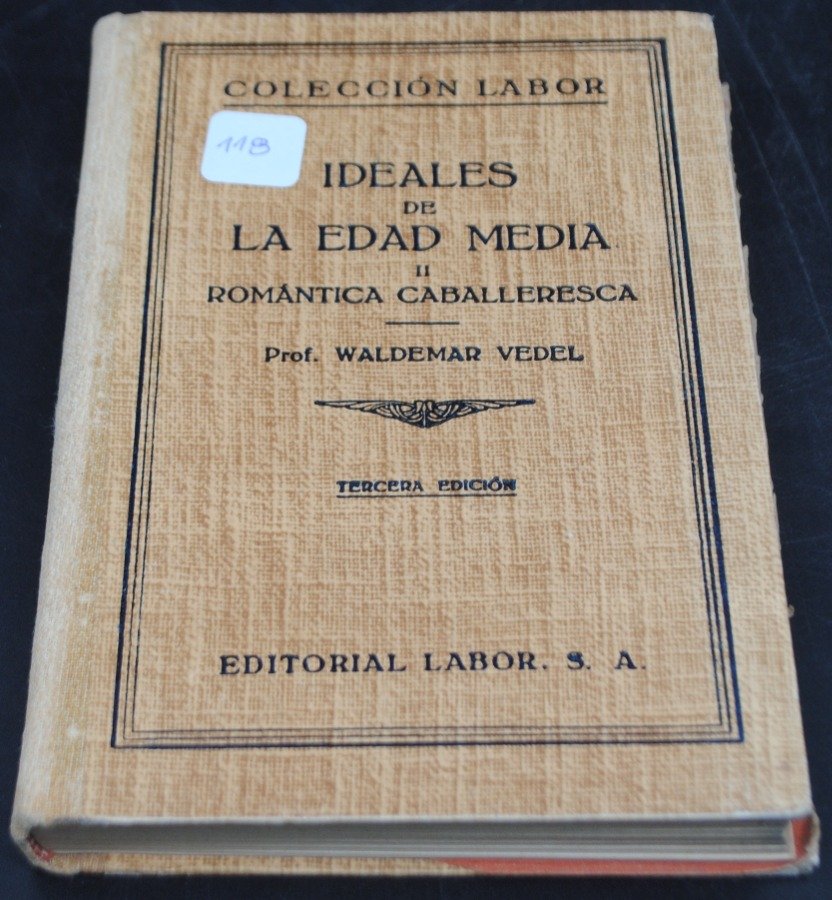 Lote anterior: Libro de Historia Medieval: Ideales de la Edad Media