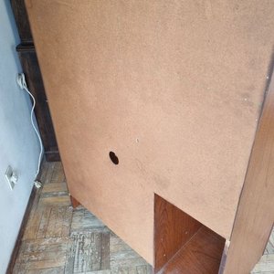 Escritorio Juvenil Caoba con Alzada, Bandeja para Teclado y Cajón - imagen 5